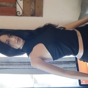 Bar III black blouse